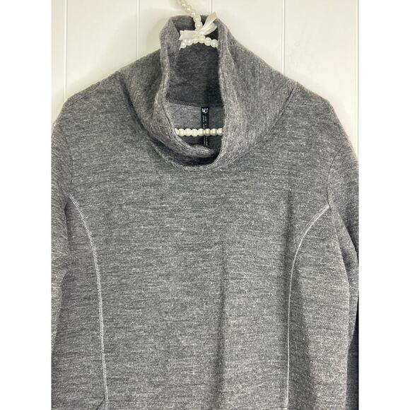 Kuhl Athena Pullover Sweatshirt Cowl Neck in Charcoal Size XL - Picture 2 of 8